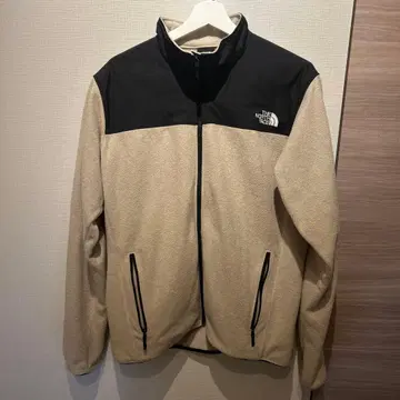 THE NORTH FACE 플리스 자켓 베이지/블랙