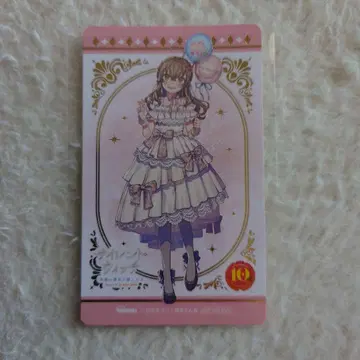 사일런트 위치 멜론북스 특전 카드 드레스 스타일