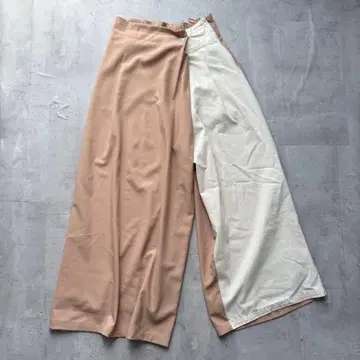 [ Jena espace merveilleux ] 절개 와이드 팬츠 프리