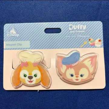 홍콩 디즈니랜드 마그넷 클립 리나벨 쿠키앤 미사용 새상품