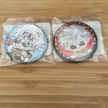 마루쿠지 주술회전 LET'S GO CAMPING! 캔뱃지 고죠 사토루