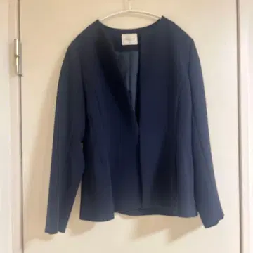 Demi-Luxe BEAMS 노카라 자켓 네이비