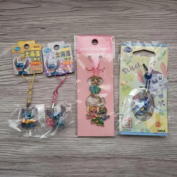 디즈니 스티치 스트랩 4개 세트