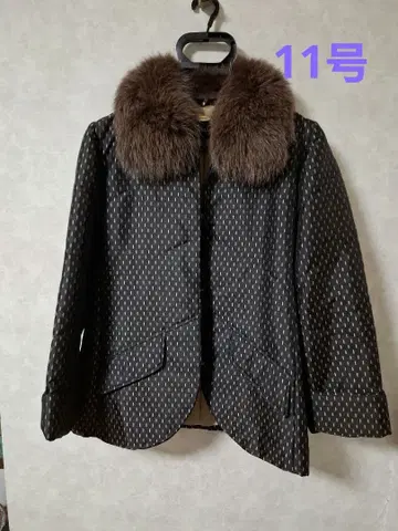 퍼 달린 퀼팅 자켓 11호