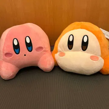 커비 봉제 인형 약 20cm 택 포함 2개 세트 와돌디
