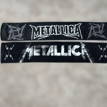 METALLICA 2013 타월 2장 세트