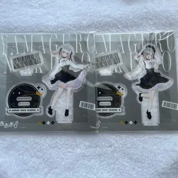 아크릴 스탠드 야마쿠로네겐 아오기리 고등학교 5주년 특별판 사복 의상