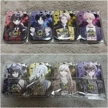 9 R.I.P. sequel 빅 타카라지마 혜택 캔뱃지 8개 세트