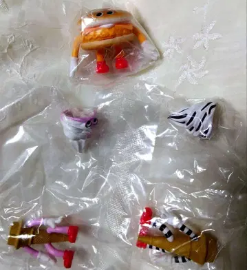 오늘만 가격 인하 플레이버즈 햄버거 소프트 아이스 피규어 3종