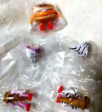 오늘만 가격 인하 플레이버즈 햄버거 소프트 아이스 피규어 3종