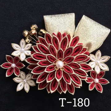 츠마미세이쿠 머리 장식 결혼식 성인식 졸업식 사전 촬영