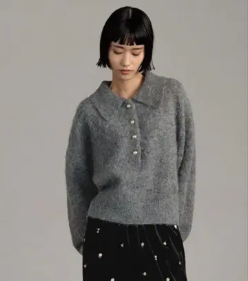 폴로 니트 풀오버 LS 596335