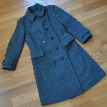 Theory 피코트 더블 브레스트 코트 P