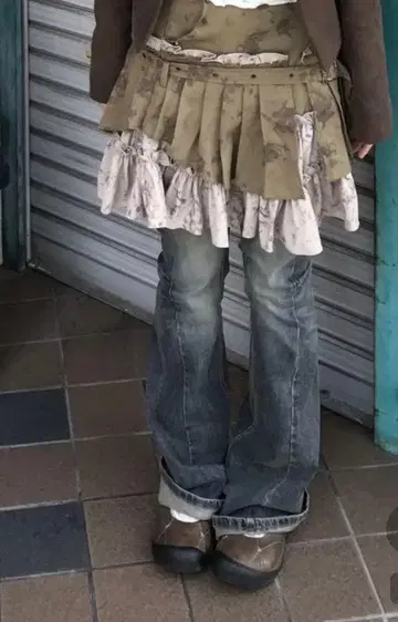 [ 미사용 새상품 ] nugu seezul 워시 부츠컷 팬츠 M