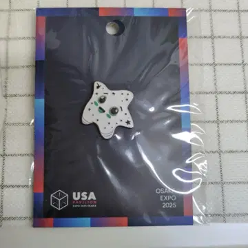 오사카 간사이 엑스포 미국관 핀 배지 스파크