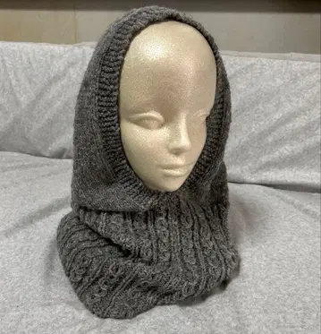 핸드메이드, 후드 부착 넥 워머 ( 발라클라바 )