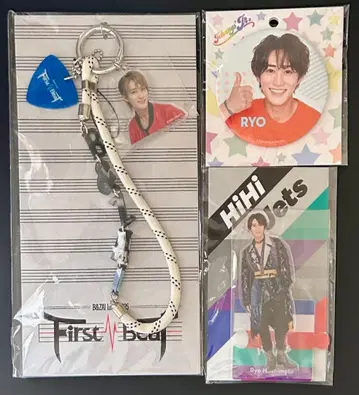 하시모토 료 B&ZAI 캔뱃지 아크릴 스탠드 스트랩 키링 미개봉 새상품