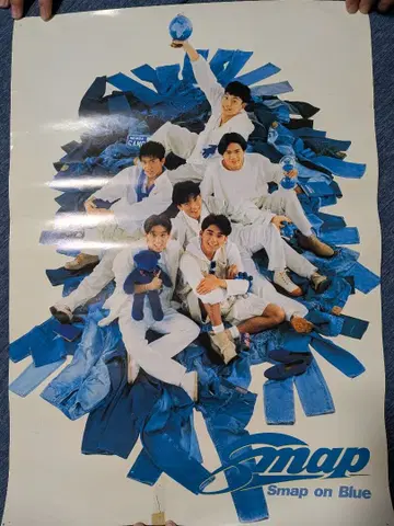 SMAP 포스터 Snap on Blue