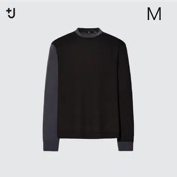 블랙 M 사이즈 긴팔 니트