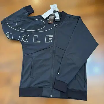 Oakley 블랙 풀 지퍼 자켓