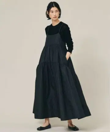 타프타 티어드 원피스