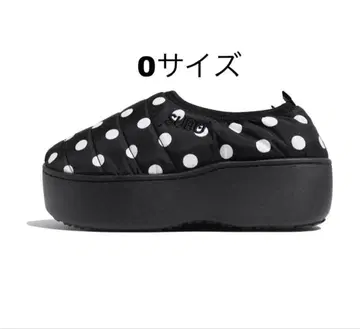 SUBU VAMP PLATFORM 도트 무늬 통굽 사이즈 0