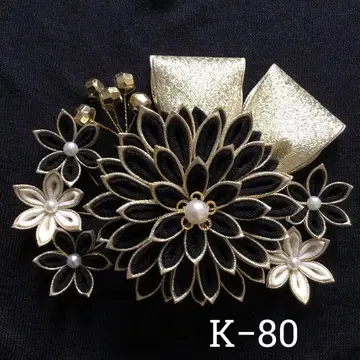 츠마미자이쿠 머리 장식 성인식 졸업식 사전 촬영