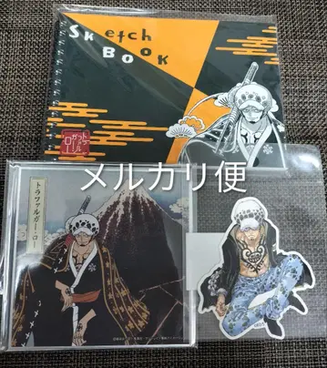 원피스 무기와라 스토어 트라팔가 로 스케치북, 색지, 스티커