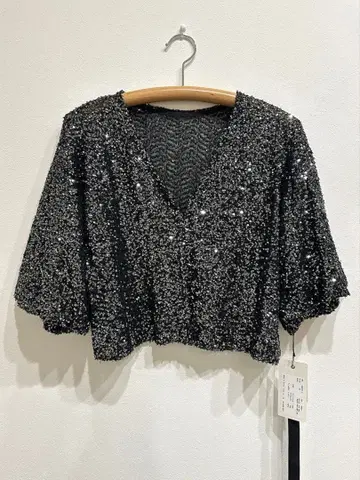 스팽글 볼레로 블랙 파티 Eimee Law