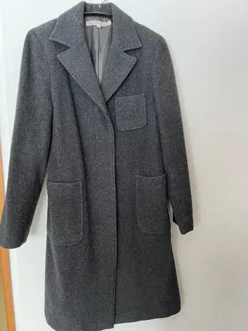 그레이 롱 코트