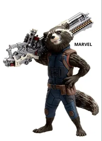 어벤져스 해피 복권 로켓 라쿤 피규어 새상품