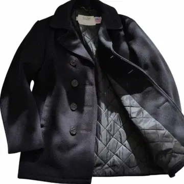 U.S. 740N 사이즈 20 네이비 피코트 울 코트 USA