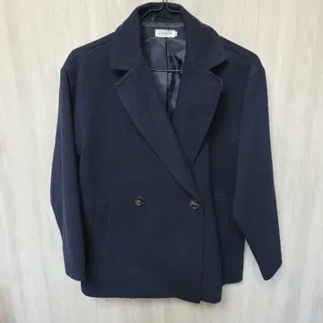 LEPSIM 네이비 더블 브레스트 테일러드 자켓