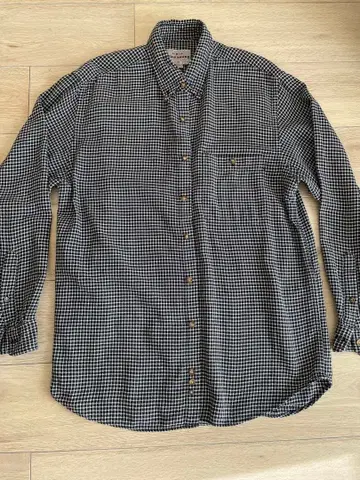 Eddie Bauer 체크 무늬 긴팔 셔츠 M