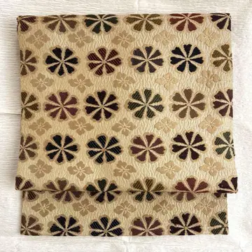 순수 실크 부풀린 직조 나고야 오비