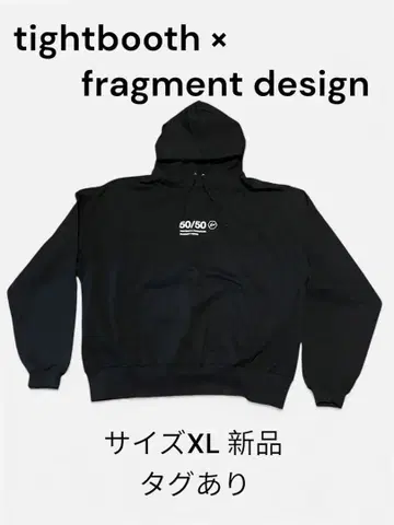 타이트부스 x 프라그먼트 디자인 후드티 XL 새상품