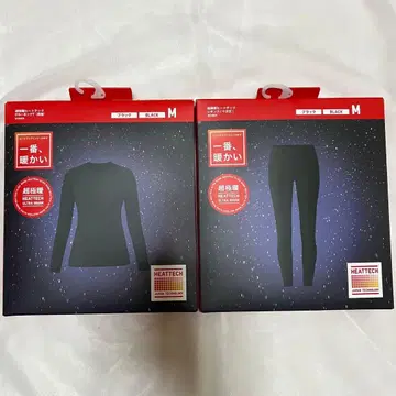 UNIQLO 울트라 웜 (쿨넥T+레깅스) 2종 세트