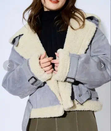 REDYAZEL 무스탕 자켓