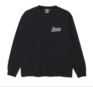 MOBB 로고 블랙 긴팔 트레이닝복