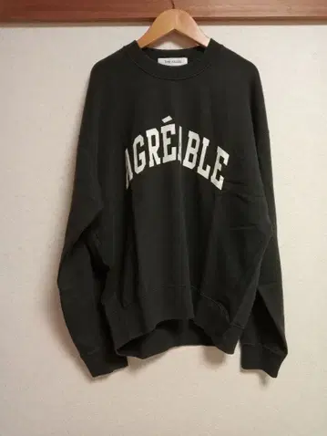 [ THE PAUSE ] 로고 맨투맨 풀오버