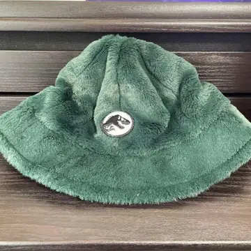 공룡 모티브 플리스 모자