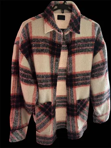 Danke schon 체크 셔츠