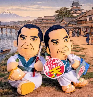 돈베이 일본풍 캐릭터 봉제 인형 2체 1869