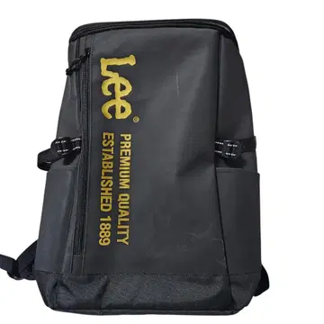 리 Lee 스퀘어 백팩 블랙 대용량 큰 백팩 발수