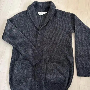 L.O.G.G. 다크 그레이 가디건 S 사이즈