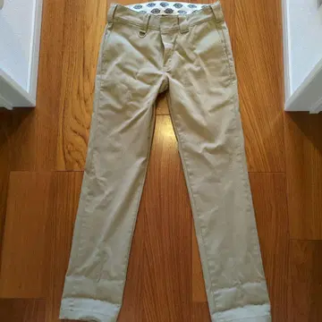 Dickies 베이지 슬림핏 팬츠