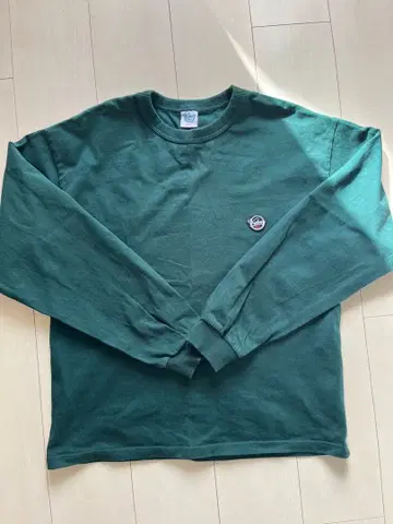 Keboz 다크 그린 맨투맨 S