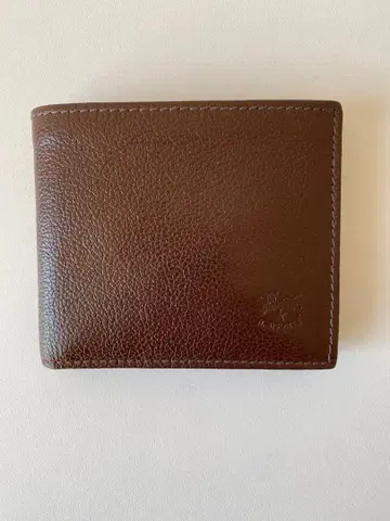 [새상품급] ILBISONTE 일비종떼 접이식 지갑 월렛 짙은 갈색