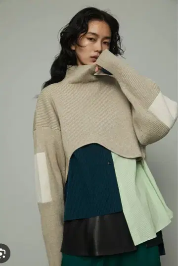 HeRIN.CYE 해린도트사이 밀리터리 니트