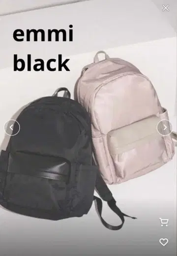 emmi 블랙 백팩